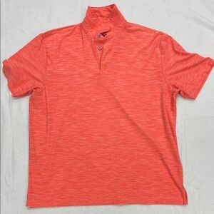 Roundtree & Yorke Coral Polo Shirt